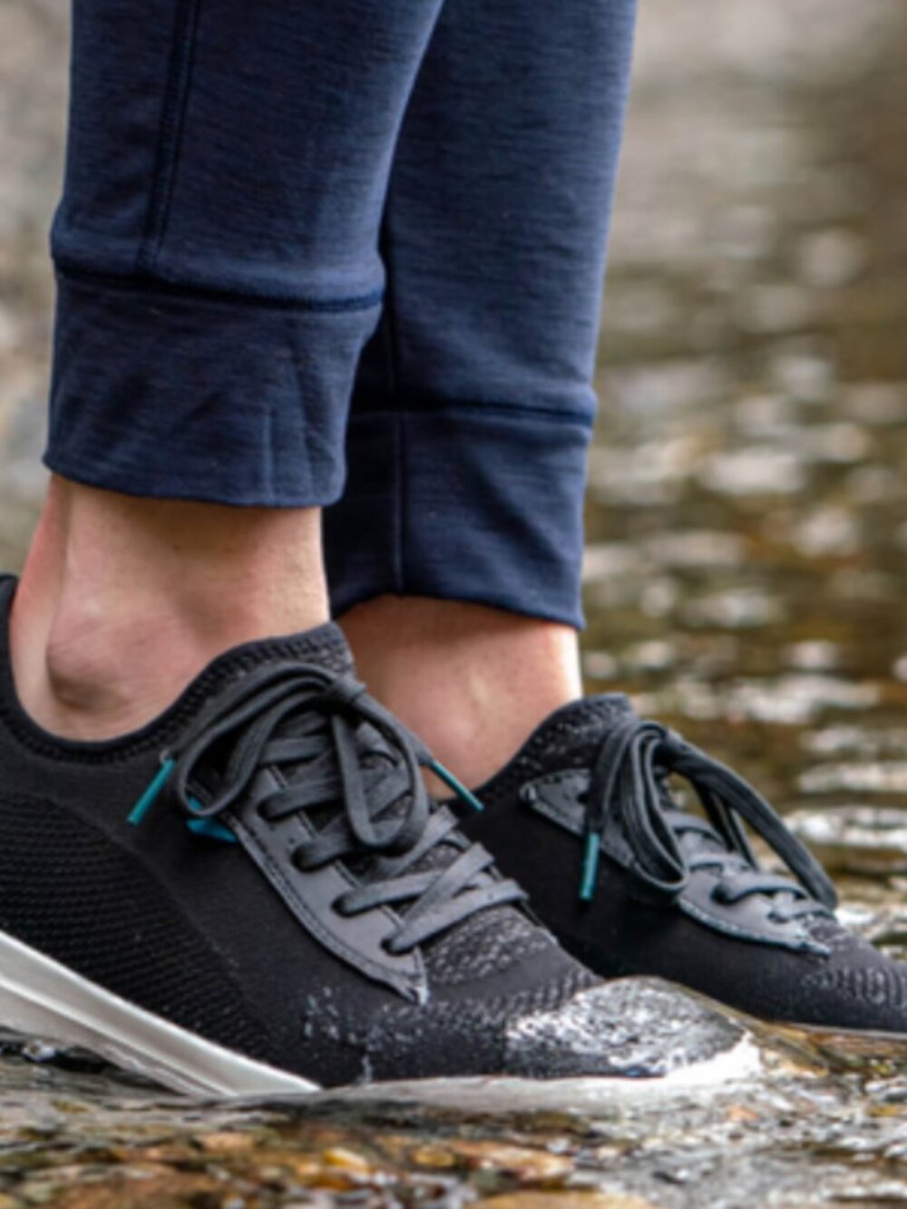 Vessi waterproof sneakers black weekend 10m/11w